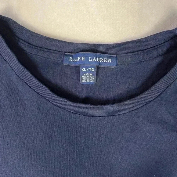Kid’s Polo Ralph Lauren T-Shirt XL Navy - Picture 4 of 4